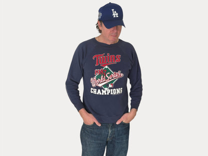 Size M Crew Sweat Twins Champions Made In USA By Champion 1987