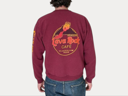 Cafe Rock Crewneck | Vintage Sweatshirt Size M