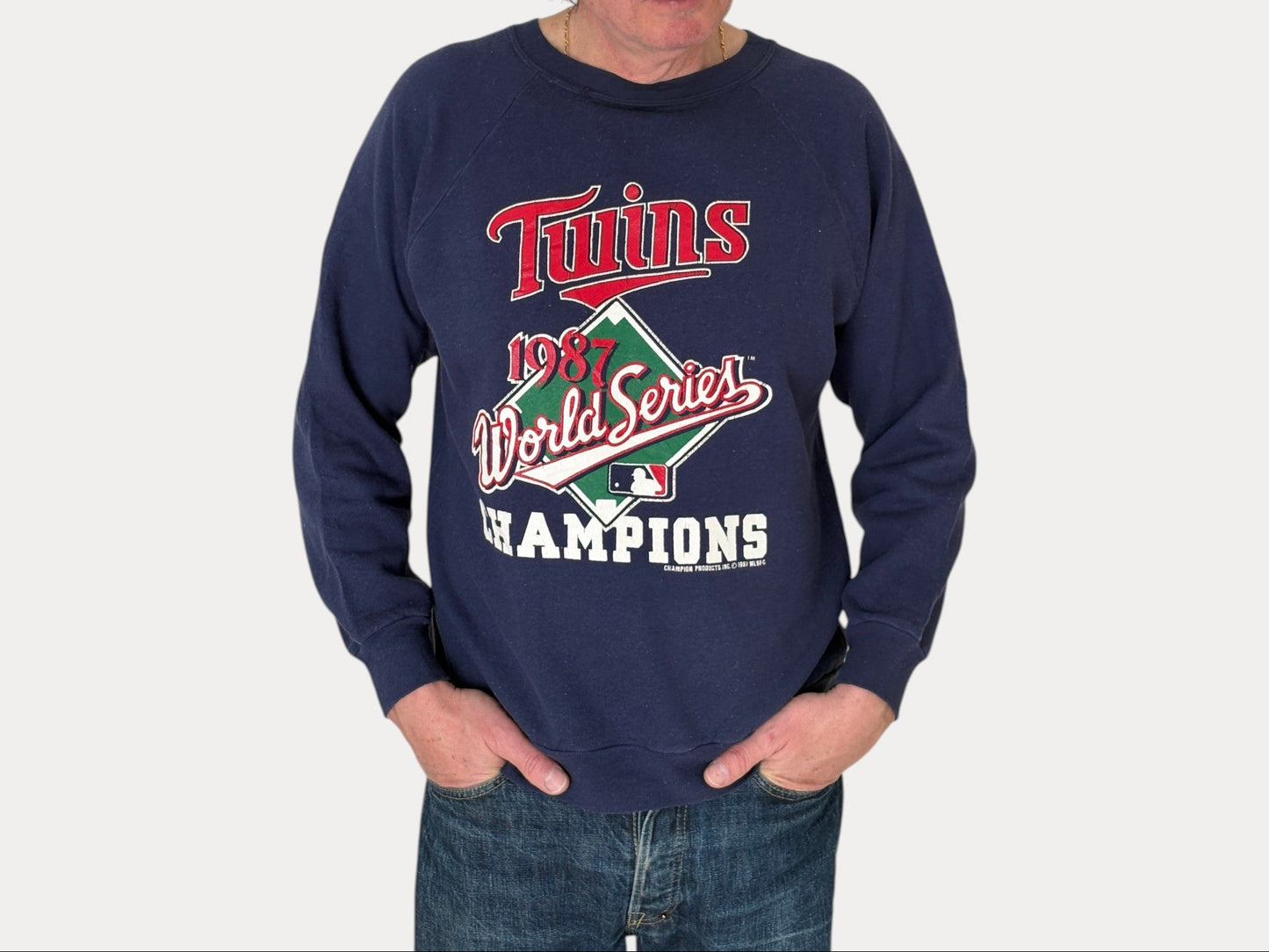 Size L Crew Neck Made in USA By Champion 1987