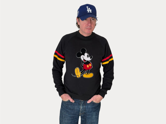 Size L Crew Neck Mickey Mouse Made in USA By Disney