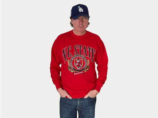 Size M Crew Neck N.C State Made By Nutmeg
