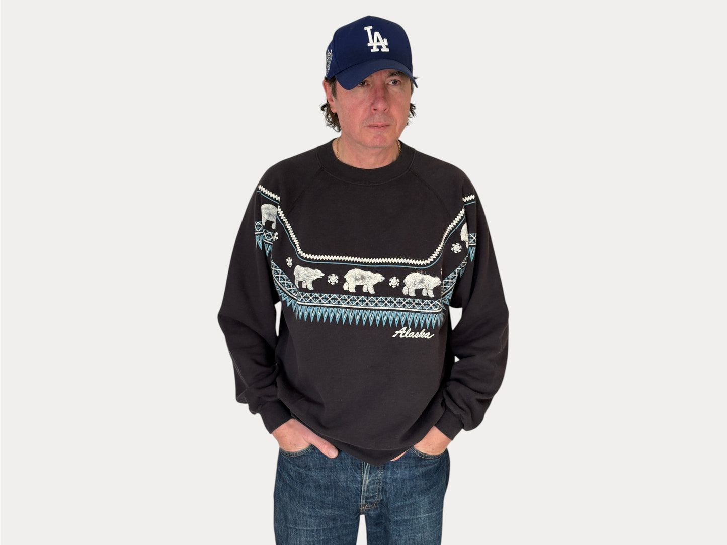 Taille XL Col ras du cou Alaska Fabriqué aux États-Unis par Hanes