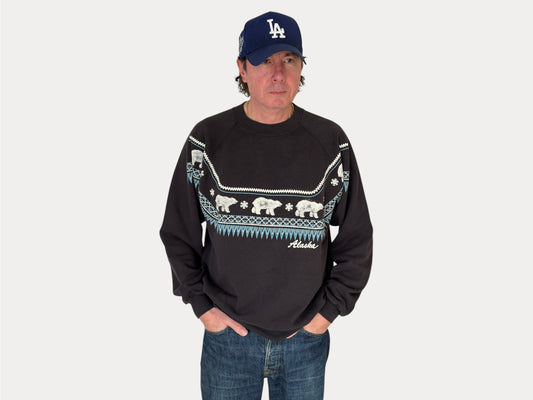 Size XL Crew Neck Alaska Made in USA By Hanes