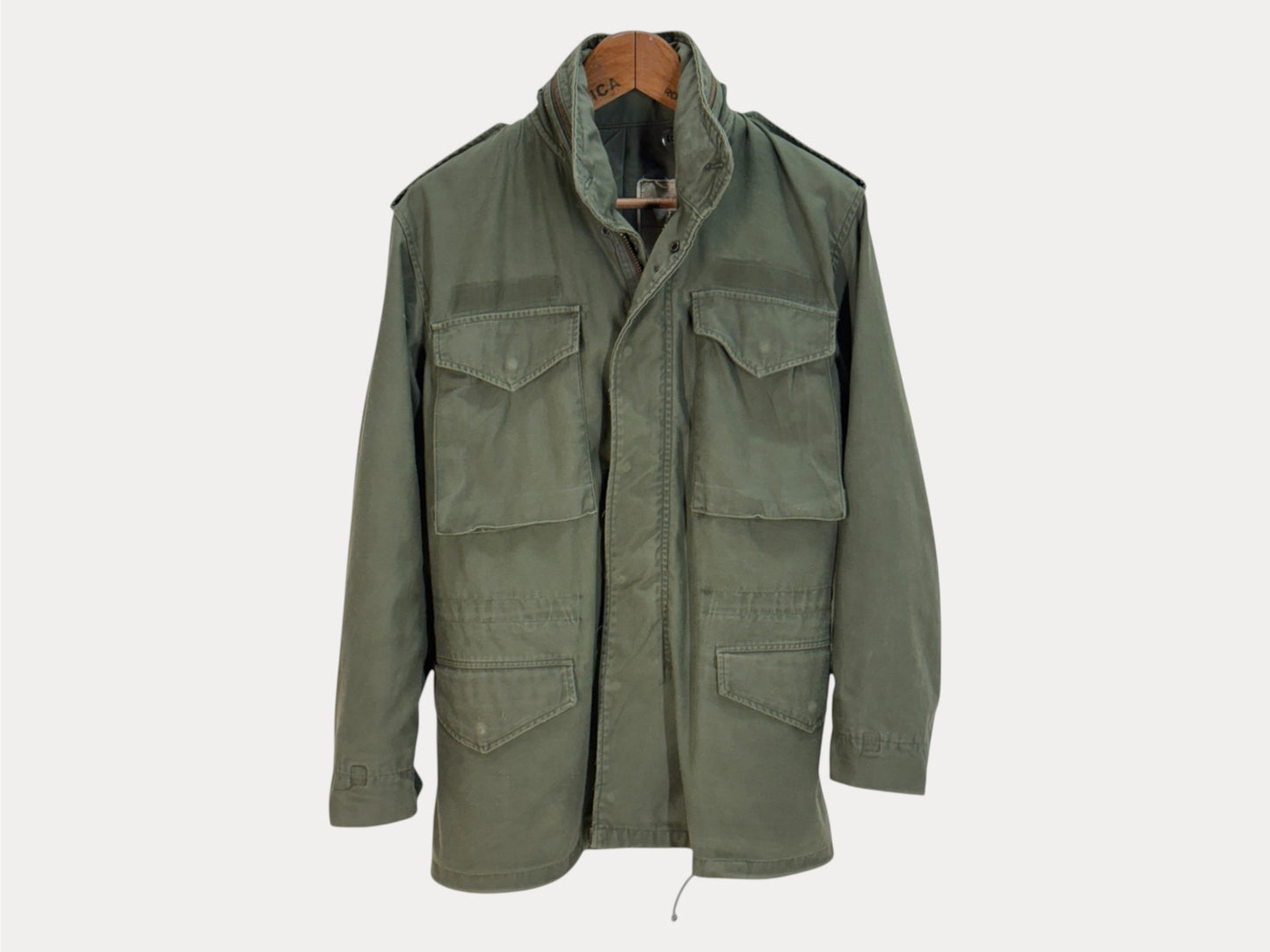 Extra pequeña. Auténtica chaqueta militar M-65 estadounidense de 1980.