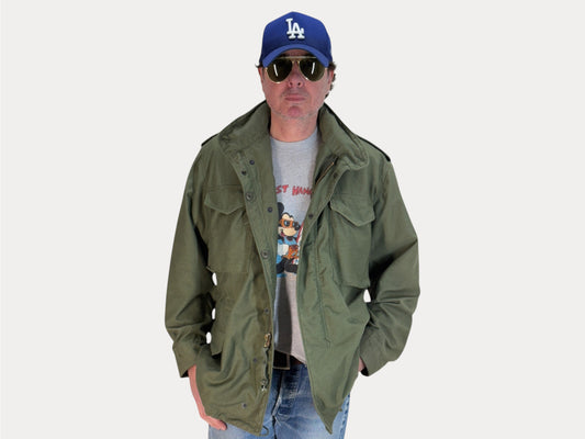 Chaqueta de campaña Alpha Industries US M-65, talla mediana, militar
