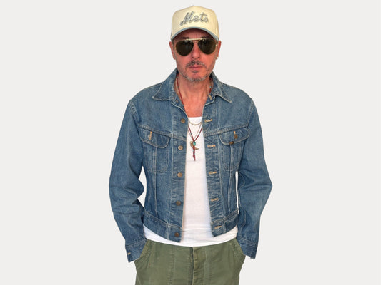 Size 40US / 50EU Vintage 80s Lee jacket – 2 Pockets – Made in USA-AJ357 Studio-AJ357 Studio