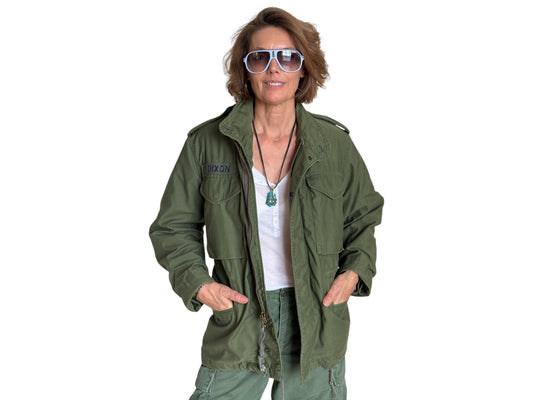 X Small Short. Authentic 1982 US Army M-65 field jacket Military - USA Vintage Bcn