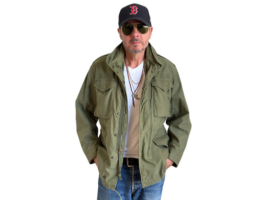 Small Reg. Authentic John Ownbey 1974 US Army M-65 Field Jacket – OG-107 – Vintage Military Issue - USA Vintage Bcn