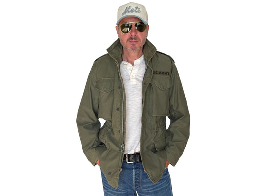 Small Reg. Authentic USMC 1967 US M-65 field jacket Military - USA Vintage Bcn