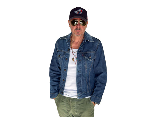 Size 38US / 48EU. Vintage Early 70s 2 pocket Levi’s Denim Jacket 70505 – Single Stitch, Made in USA - USA Vintage Bcn