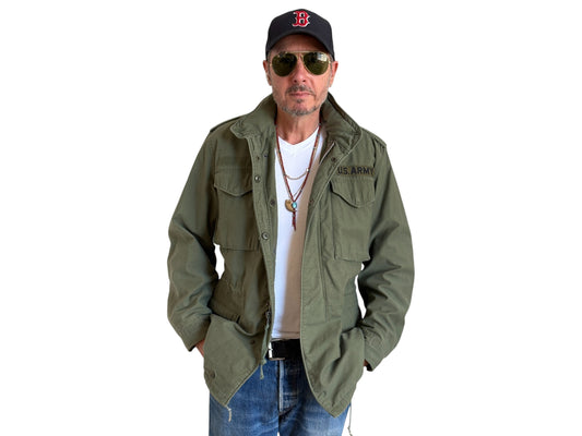 Small Long. Authentic Alpha Industries 1969 US Army M-65 Field Jacket – OG-107 – Vintage Military Issue - USA Vintage Bcn