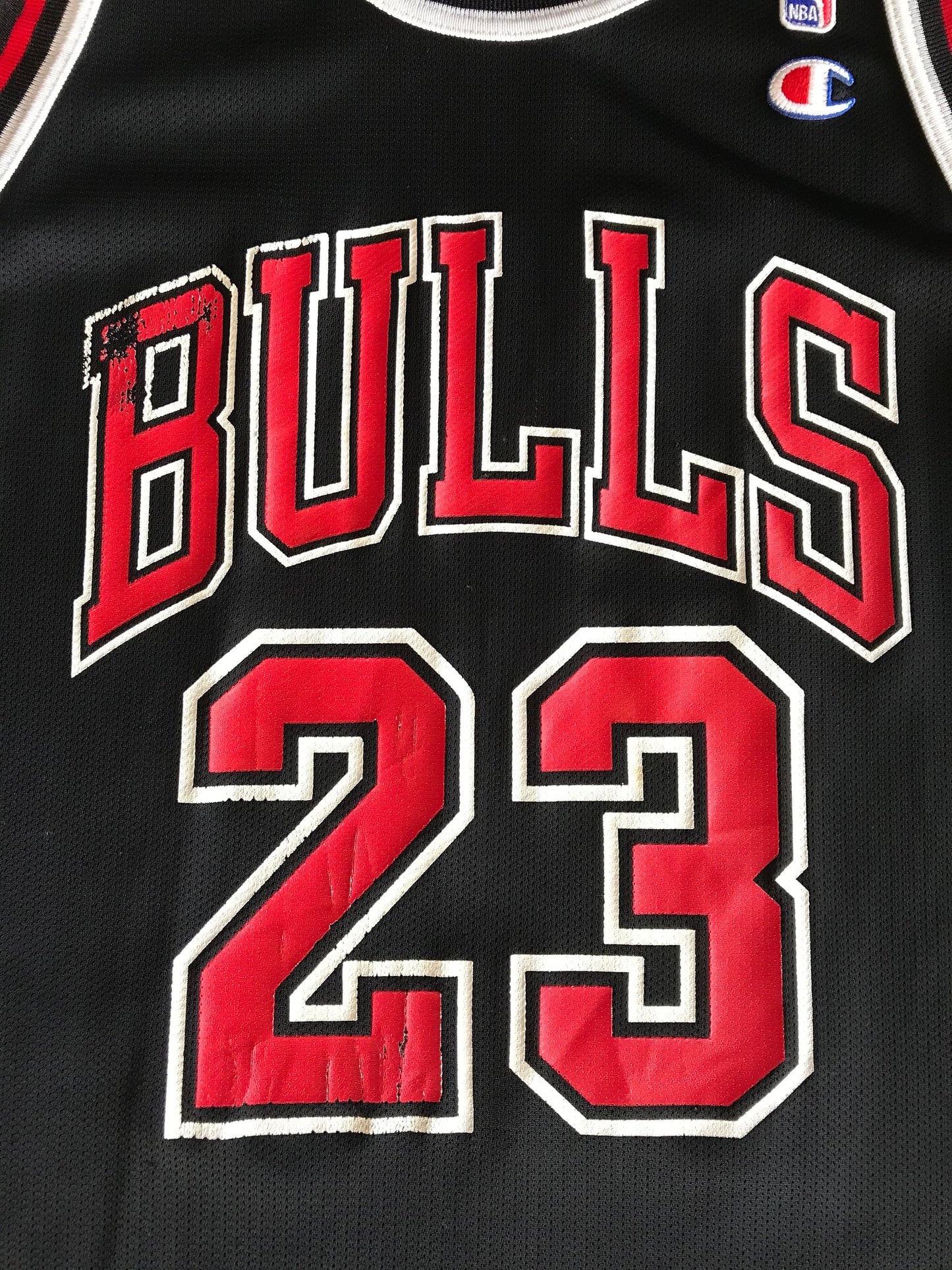 CHICAGO BULLS JERSEY 23 VINTAGE CHAMPION BRAND