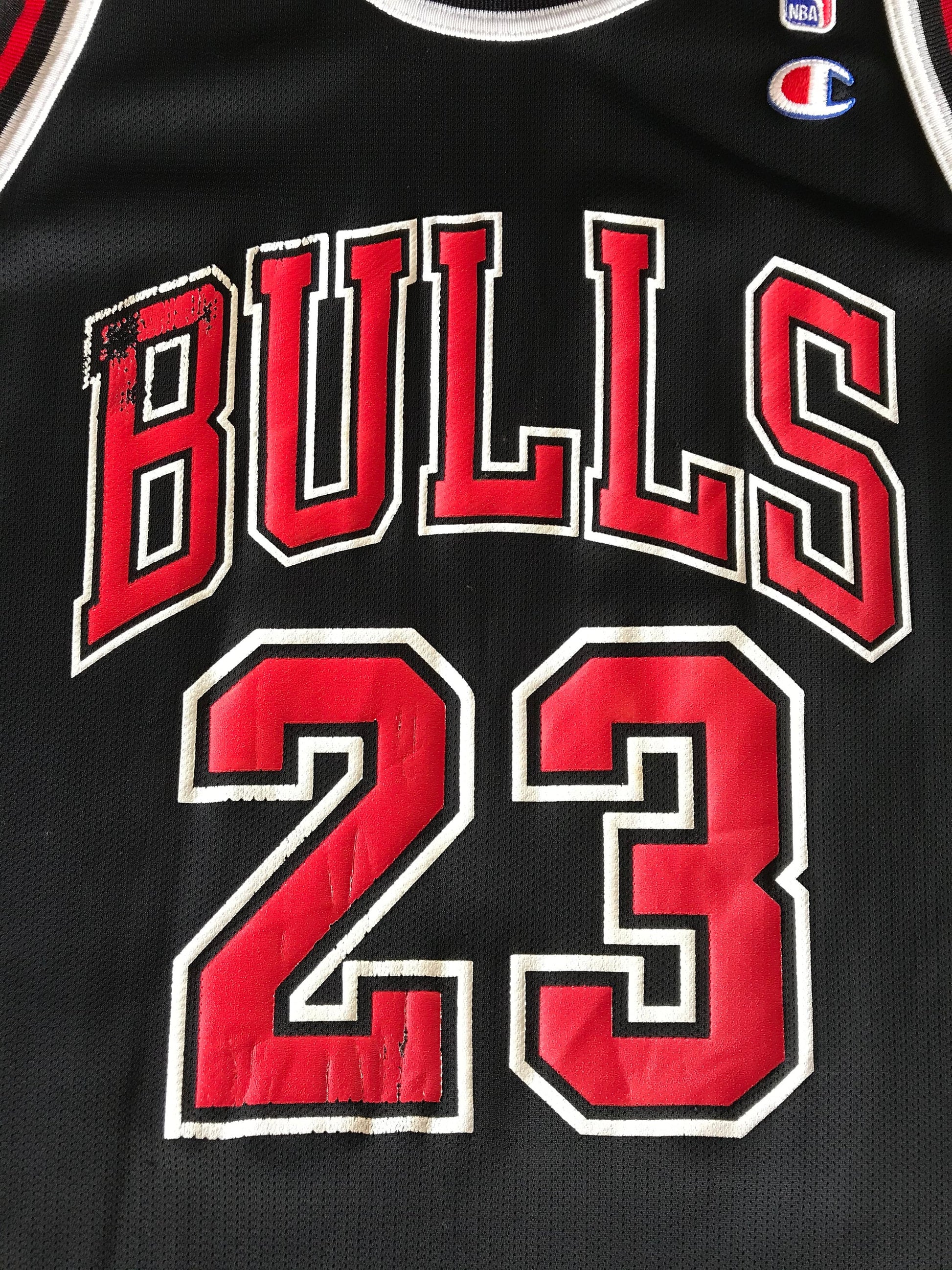 CHICAGO BULLS JERSEY 23 VINTAGE CHAMPION BRAND
