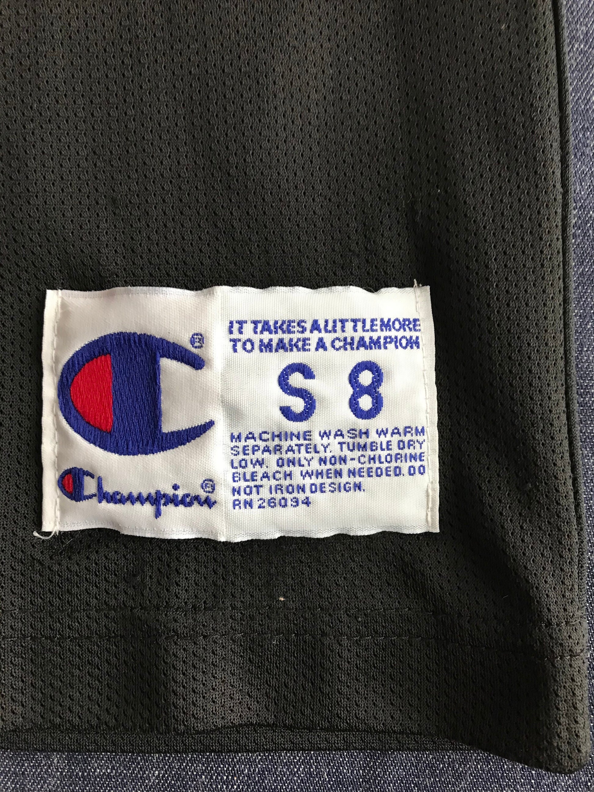 "Vintage 90s Miami Heat Alonzo Mourning Champion NBA Jersey