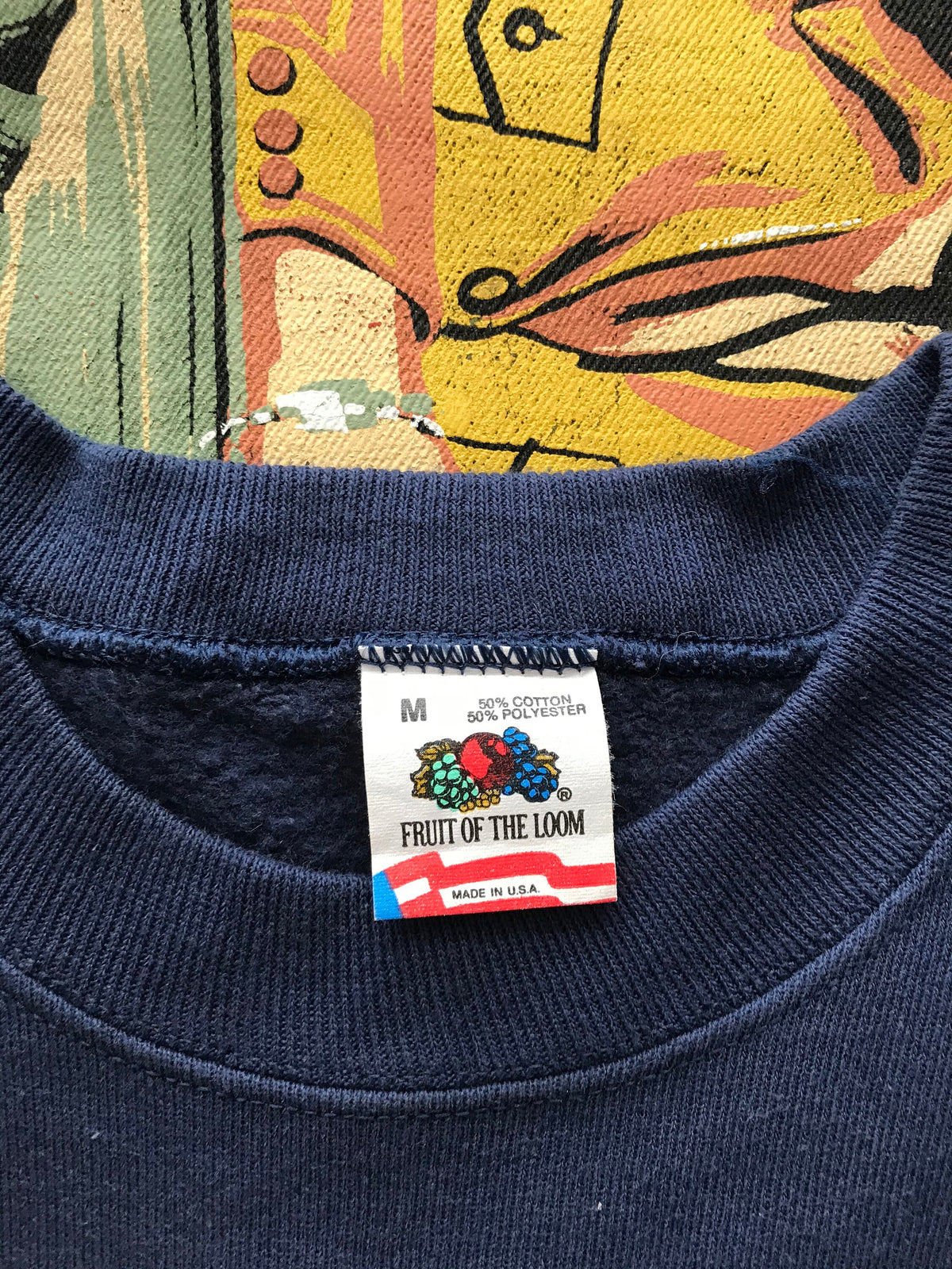Size Med. 1991 Atlanta Braves world series vintage sweatshirt made in USA-AJ357 Studio
