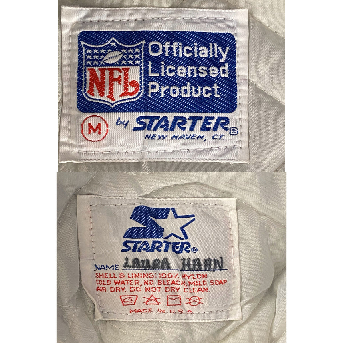 Medium. Vintage 80S Seahawks satin Starter jacket made in USA-AJ357 Studio