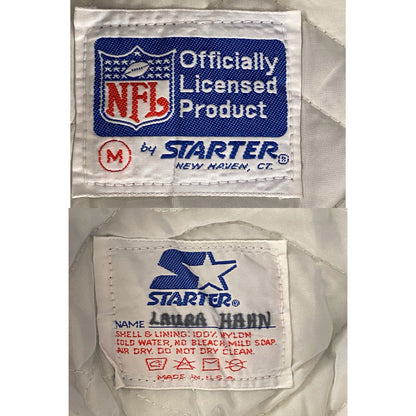 Medium. Vintage 80S Seahawks satin Starter jacket made in USA-AJ357 Studio