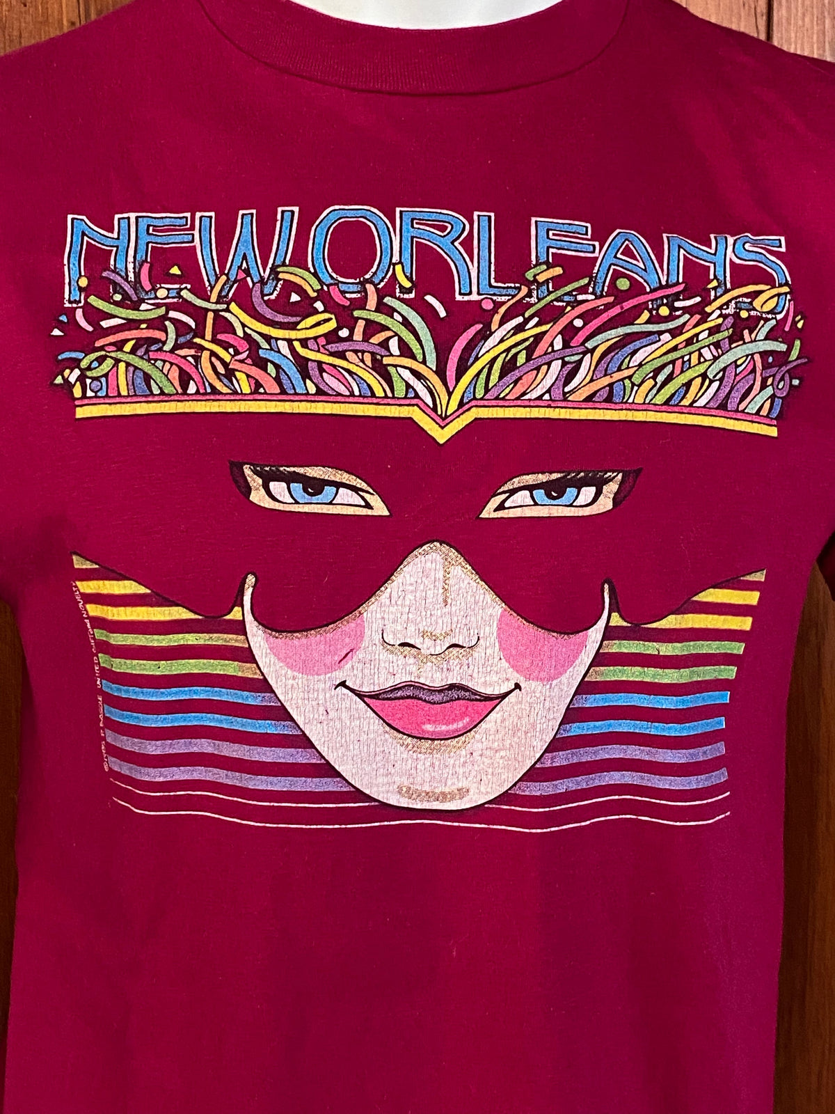 Size L Vintage 80s New Orleans T-Shirt | Made in USA by Hanes-AJ357 Studio