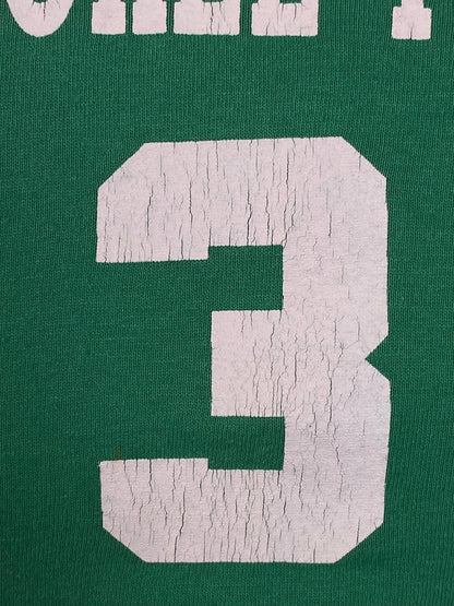 Basket Ball Vintage 80s t shirt 50/50 Made In USA by Russell. Size S-AJ357 Studio