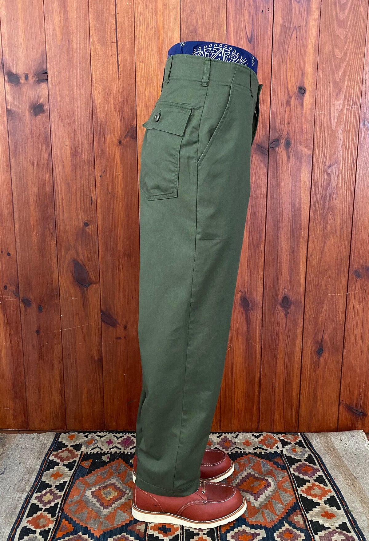 Authentic Vintage 1991 US Army OG-507 Fatigue Pants 31X30 | Classic Military Wear-AJ357 Studio