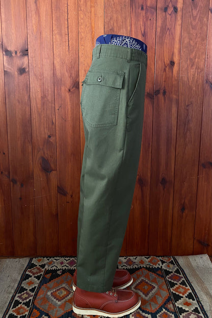 Authentic Vintage 1987 US Army OG-507 Fatigue Pants 32X29 | Classic Military Wear-AJ357 Studio