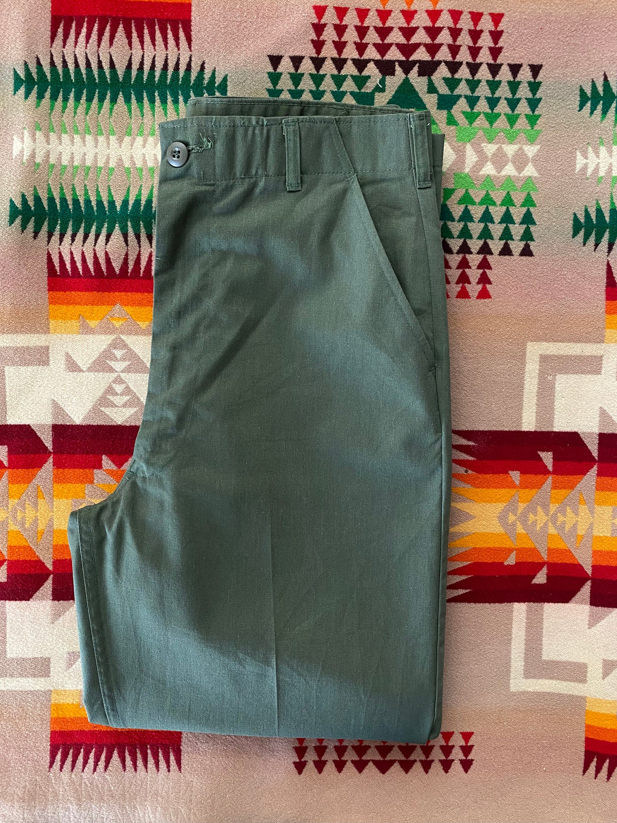 Authentic Vintage 1991 US Army OG-507 Fatigue Pants 31X30 | Classic Military Wear-AJ357 Studio