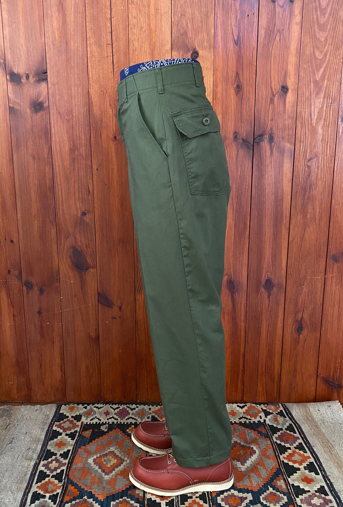 Authentic Vintage 1991 US Army OG-507 Fatigue Pants 31X30 | Classic Military Wear-AJ357 Studio