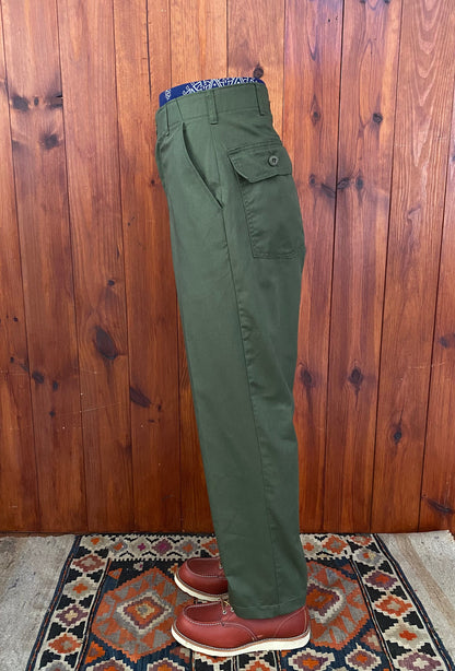 Authentic Vintage 1991 US Army OG-507 Fatigue Pants 31X30 | Classic Military Wear-AJ357 Studio
