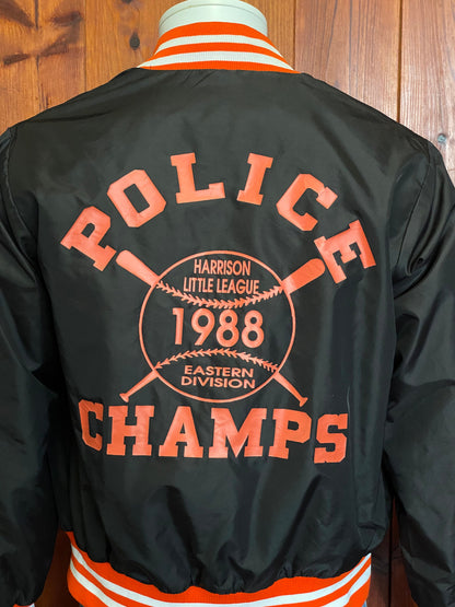 Size S. Made In USA Vintage Nylon Baseball jacket-AJ357 Studio