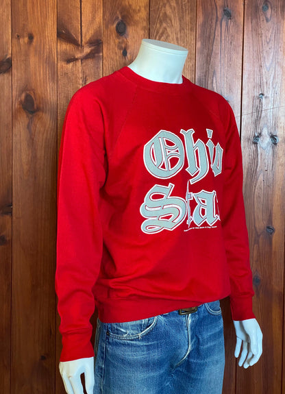 Size XL. Ohio State 80s vintage sweatshirt made in USA-AJ357 Studio