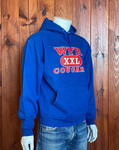 Vintage Hooded Sweatshirt by Jerzees | Size M-AJ357 Studio