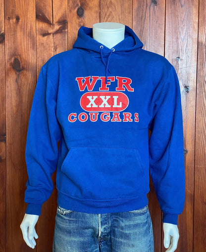 Vintage Hooded Sweatshirt by Jerzees | Size M-AJ357 Studio