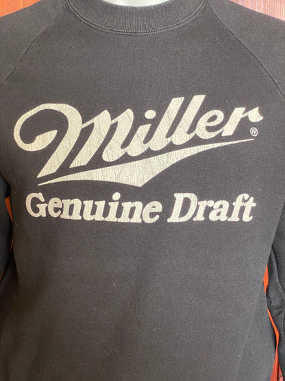 Raglan Sleeve 80s Miller Genuine Draft Vintage Sweatshirt | Size M-AJ357 Studio