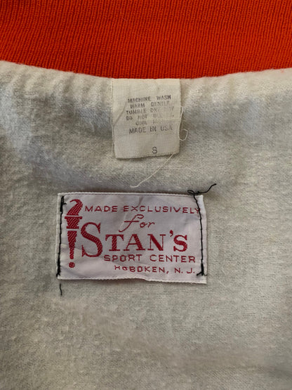 Size S. Made In USA Vintage Nylon Baseball jacket-AJ357 Studio