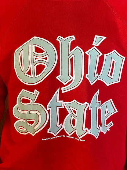 Size XL. Ohio State 80s vintage sweatshirt made in USA-AJ357 Studio