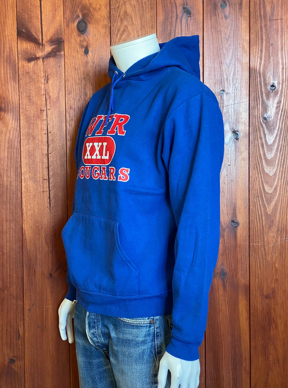 Vintage Hooded Sweatshirt by Jerzees | Size M-AJ357 Studio