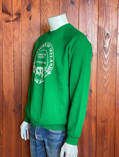 Size XL. 80s vintage sweatshirt daughters of Ireland Made In USA by BW-AJ357 Studio