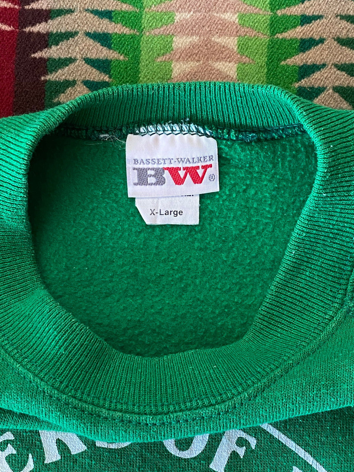 Size XL. 80s vintage sweatshirt daughters of Ireland Made In USA by BW-AJ357 Studio