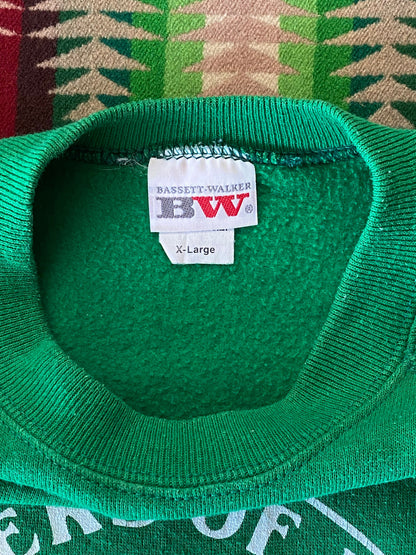 Size XL. 80s vintage sweatshirt daughters of Ireland Made In USA by BW-AJ357 Studio