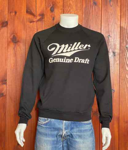 Raglan Sleeve 80s Miller Genuine Draft Vintage Sweatshirt | Size M-AJ357 Studio