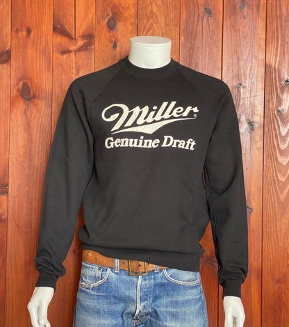 Raglan Sleeve 80s Miller Genuine Draft Vintage Sweatshirt | Size M-AJ357 Studio