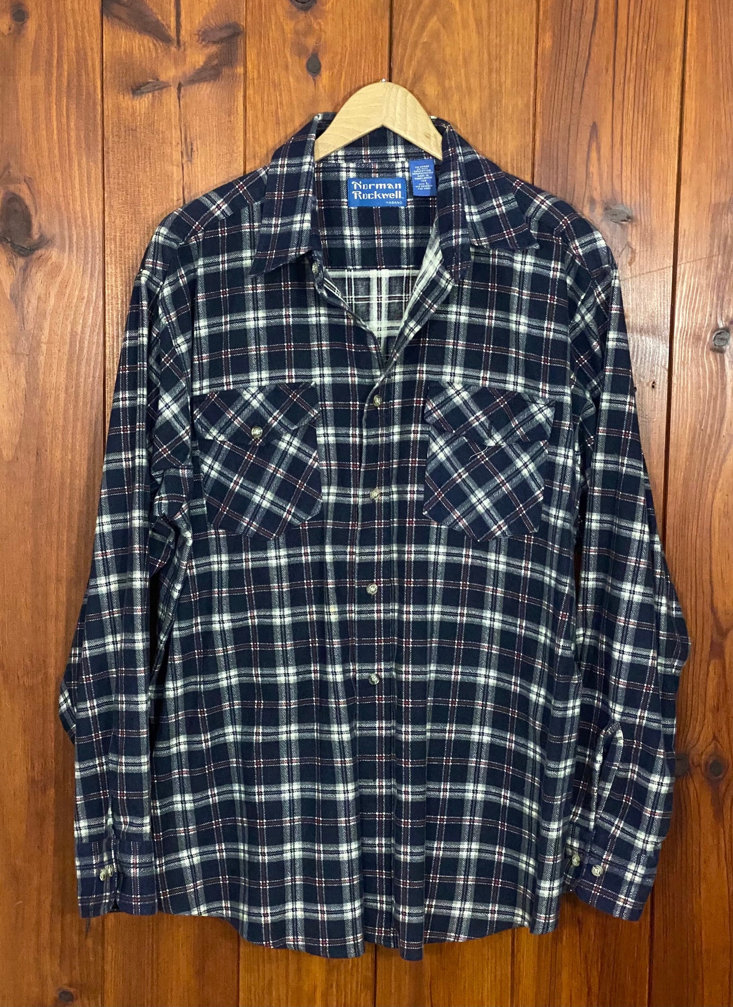 Size L Vintage 90s Flannel Shirt | Retro Fashion Staple