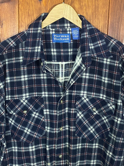 Size L Vintage 90s Flannel Shirt | Retro Fashion Staple-AJ357 Studio