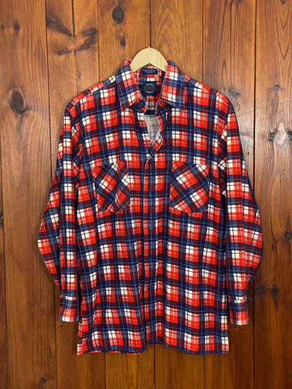Vintage 90s Flannel Shirt - Size M | USA Vintage BCN-AJ357 Studio