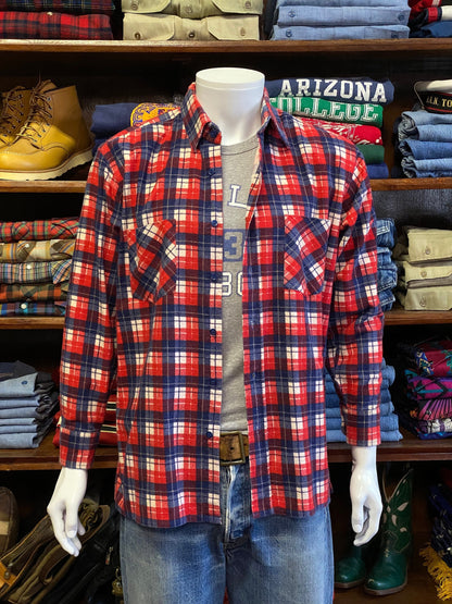 Vintage 90s Flannel Shirt - Size M | USA Vintage BCN-AJ357 Studio