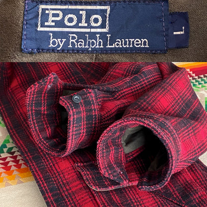 Size Large Ralph Lauren Wool Hunting Vintage Jacket - Classic Style-AJ357 Studio