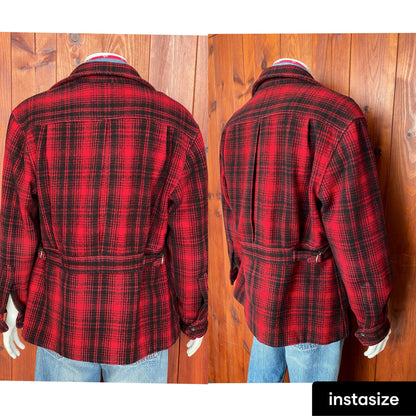 Size Large Ralph Lauren Wool Hunting Vintage Jacket - Classic Style-AJ357 Studio