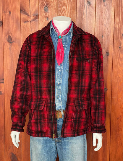 Size Large Ralph Lauren Wool Hunting Vintage Jacket - Classic Style-AJ357 Studio