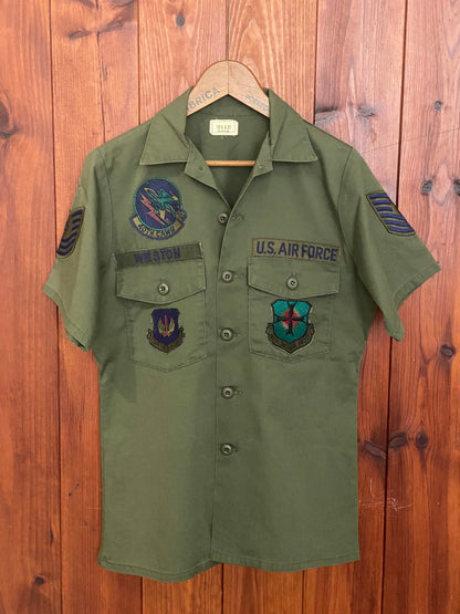 Vintage 1981 OG 507 US Air Force Utility Shirt - Size M | Authentic American Shop-AJ357 Studio