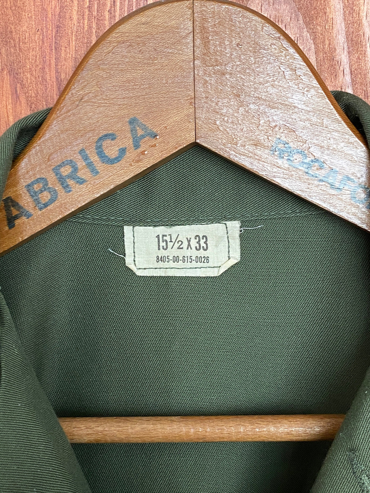 Original Vintage Military 80s Utility Shirt OG 507 Poly/Cotton | Size M-AJ357 Studio